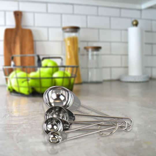 Martha Stewart Stainless Steel Measuring Spoons